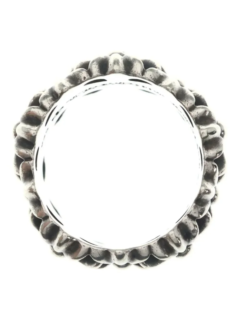 Chrome Hearts Cemetery Black Sling Silver